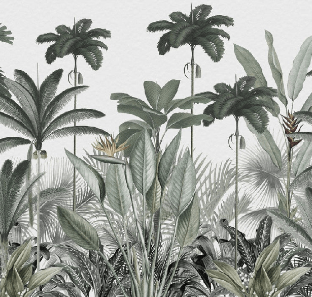 Papier peint panoramique jungle tree