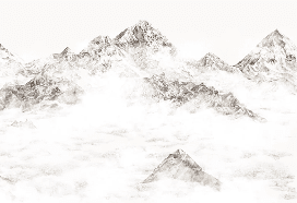 Papier peint Mont Everest - Muralconcept