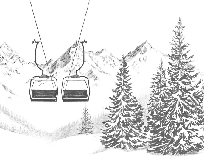 Papel pintado inmersión Alpine