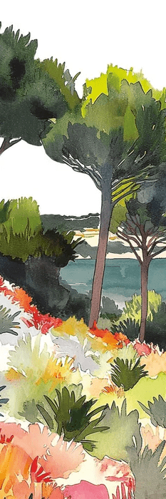 Papel pintado panorámico aire veraniego