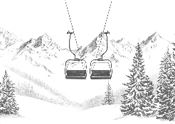 Papel pintado inmersión Alpine