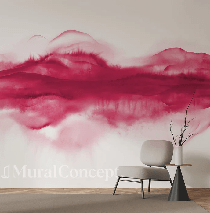 Papier peint panoramique encre - Muralconcept