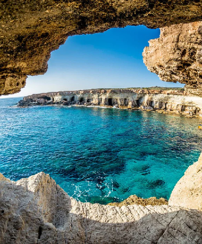 Papier peint salle de bain grotte marine - Muralconcept