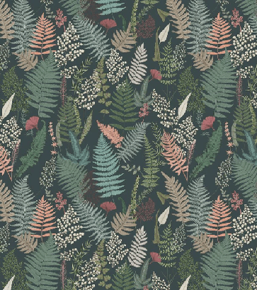 Papier peint feuille dense d'automne, XXL, tendance