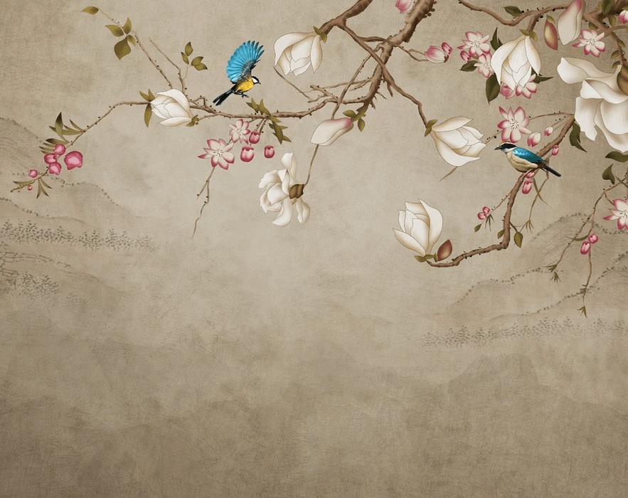 Papier peint Romantique bird