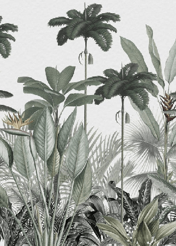 Papier peint panoramique jungle tree