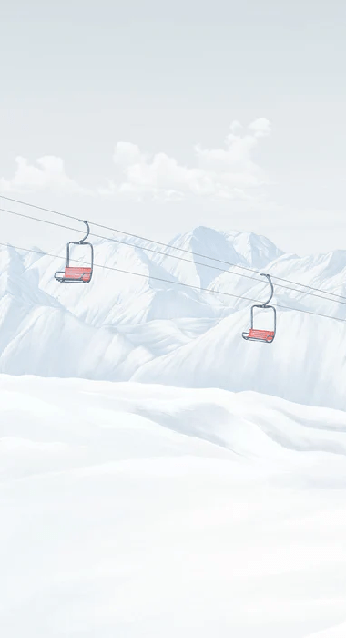 Papel pintado macizo de Les Grandes Rousses