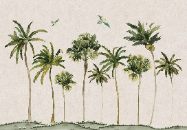Papier peint rêve de palmier