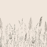 Papier peint panoramique prairie sauvage - Muralconcept