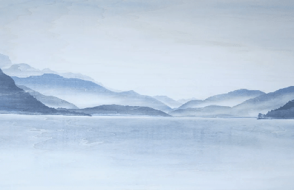 Papier peint Annecy | Les Bleus du Lac®