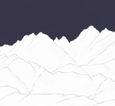 Papier peint panoramique massif des Écrins