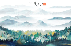 Papel pintado Mountain & Scandinave