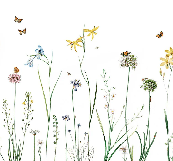 Papel pintado hierbas encantadas