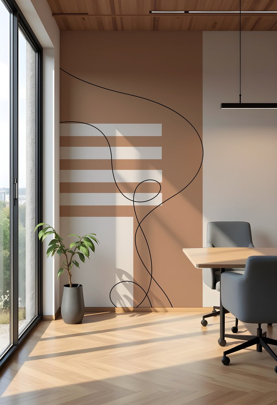 Papier peint design cosmos, XXL, tendance