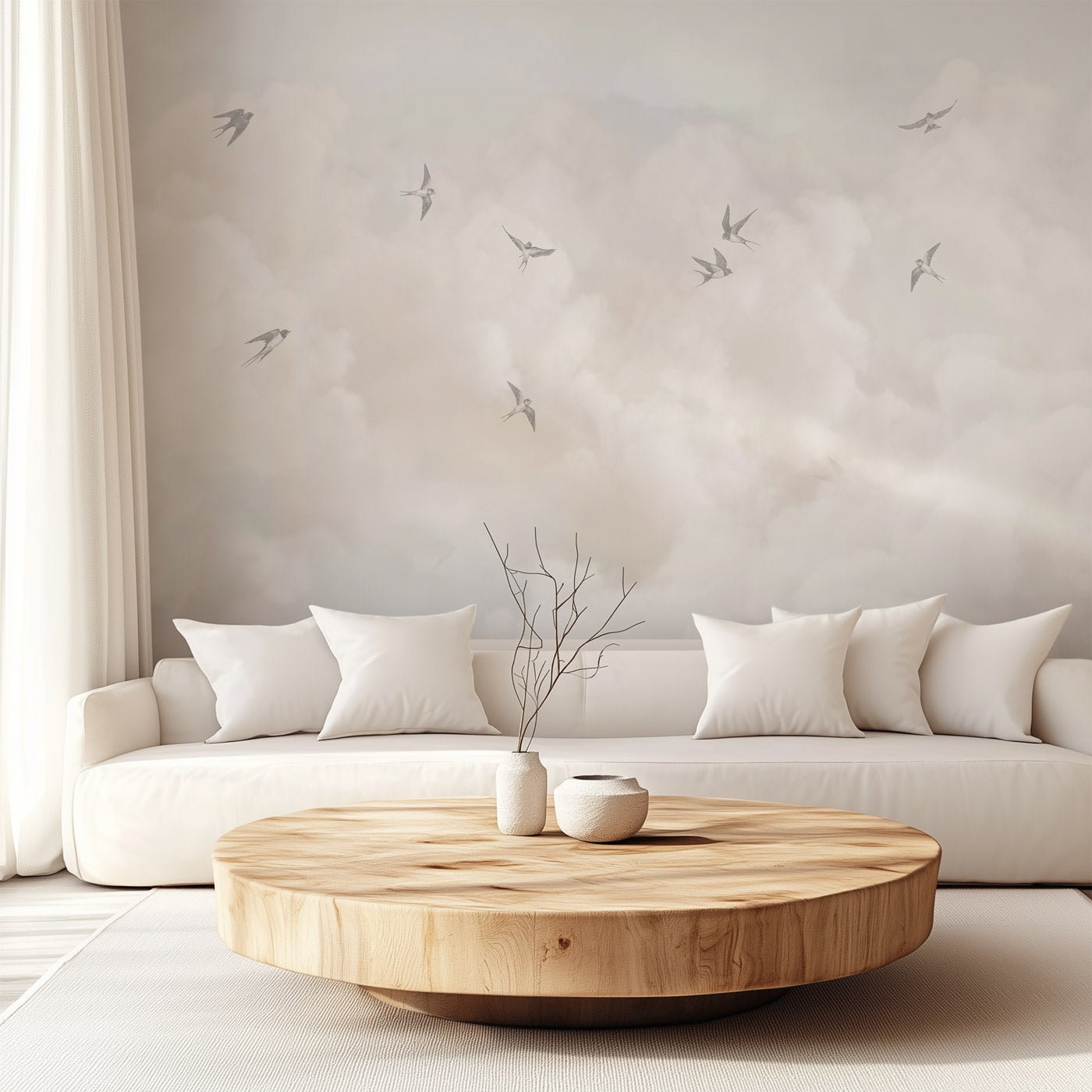 Papier peint panoramique - Ciel intemporel, XXL, tendance