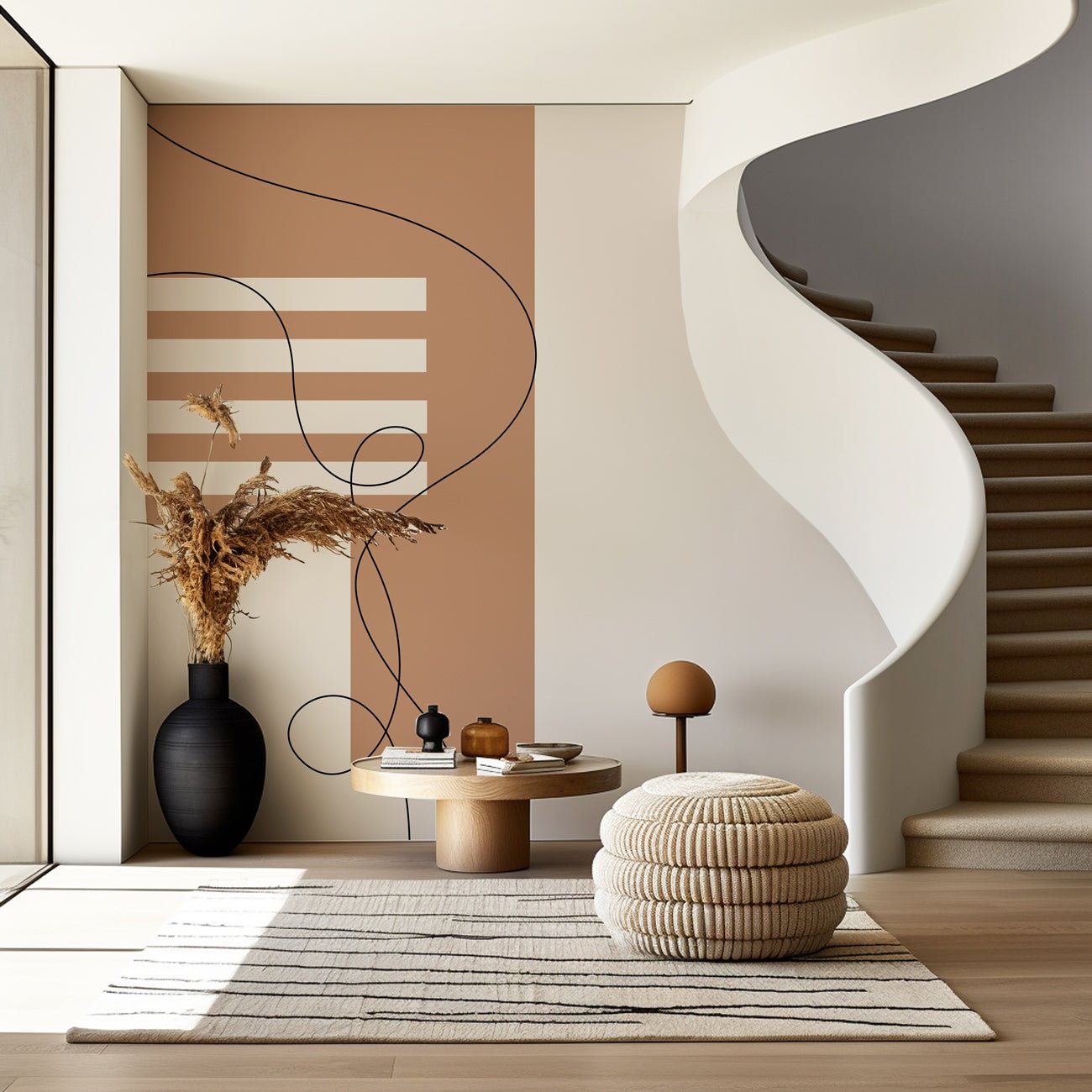 Papier peint design cosmos, XXL, tendance