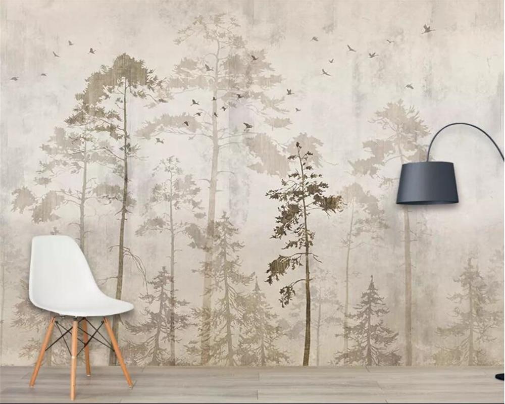 Papier peint Forêt automnale, XXL, tendance