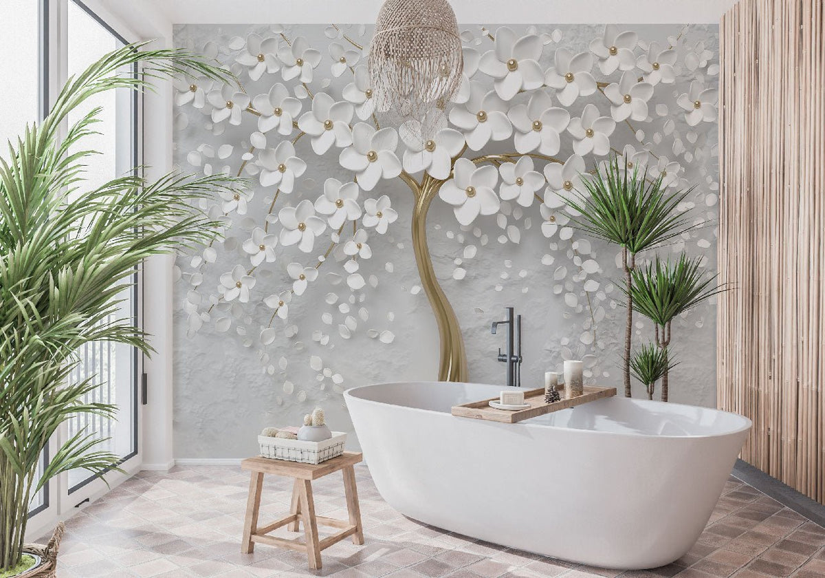 Papel pintado panorámico Tree 3D