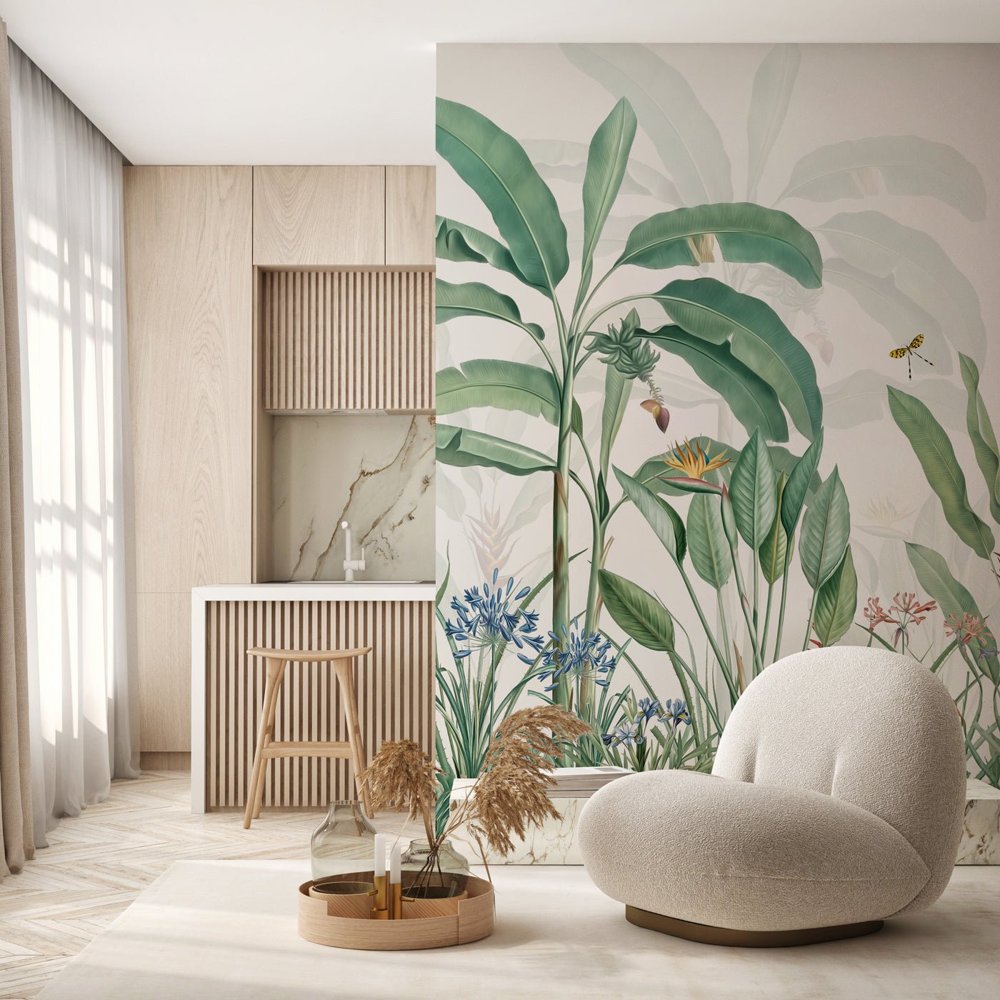 Papier peint panoramique tropicalis - Muralconcept