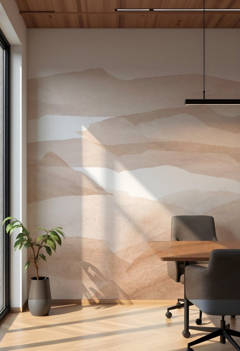 Papier peint panoramique velours d'automne, XXL, tendance