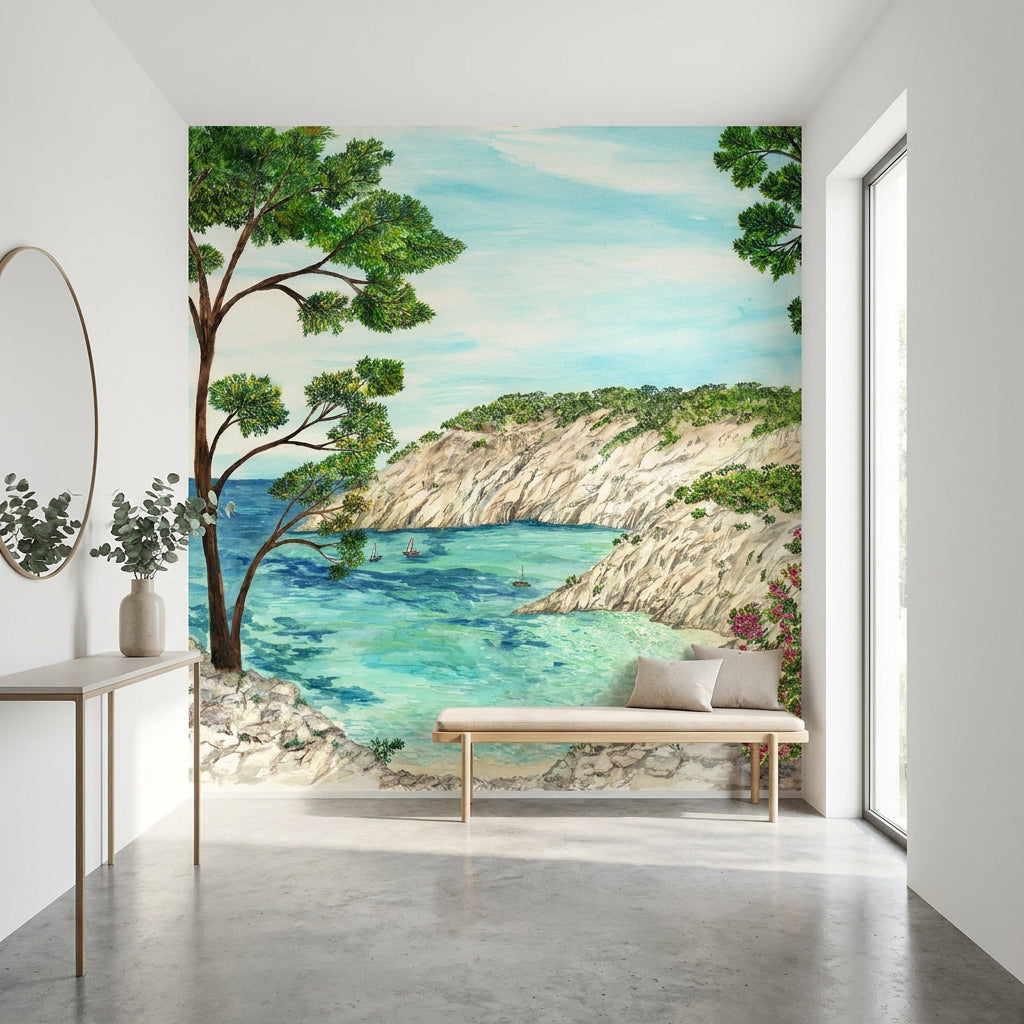 Papel pintado panorámico: Las Calanques del sur