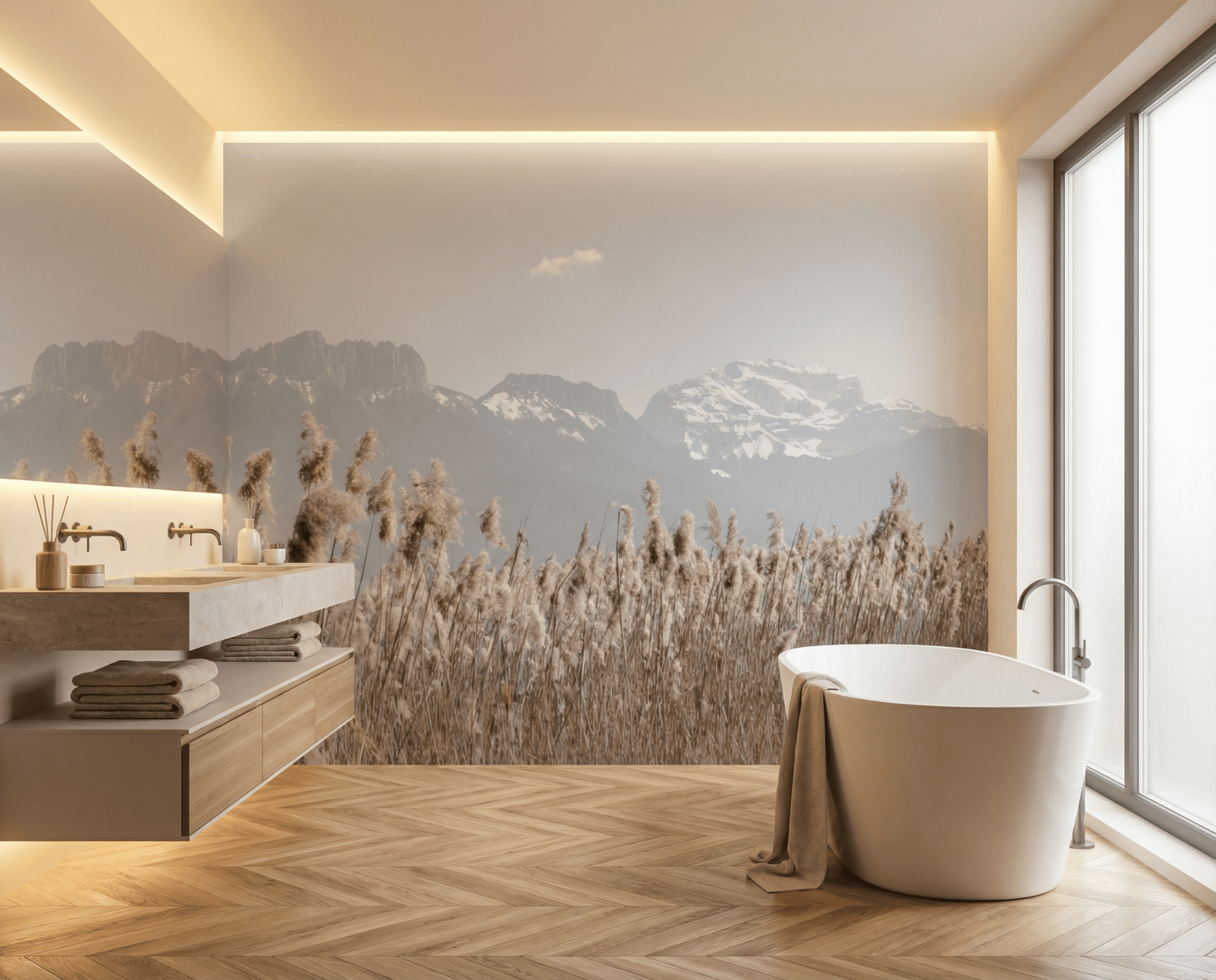 Fondo de escritorio fotográfico - La Tournette y más allá