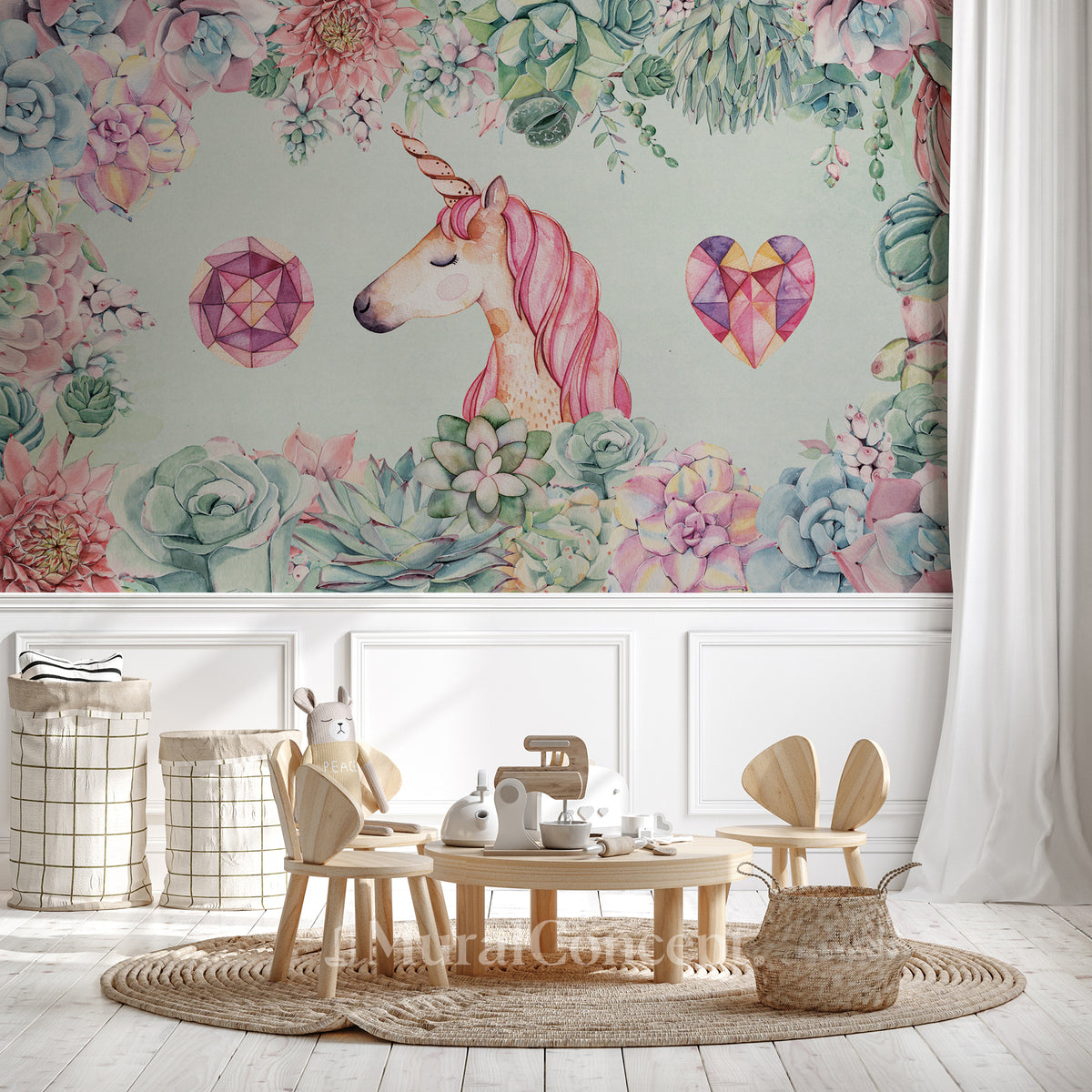 Papel de pantalla de Licorne & Flower