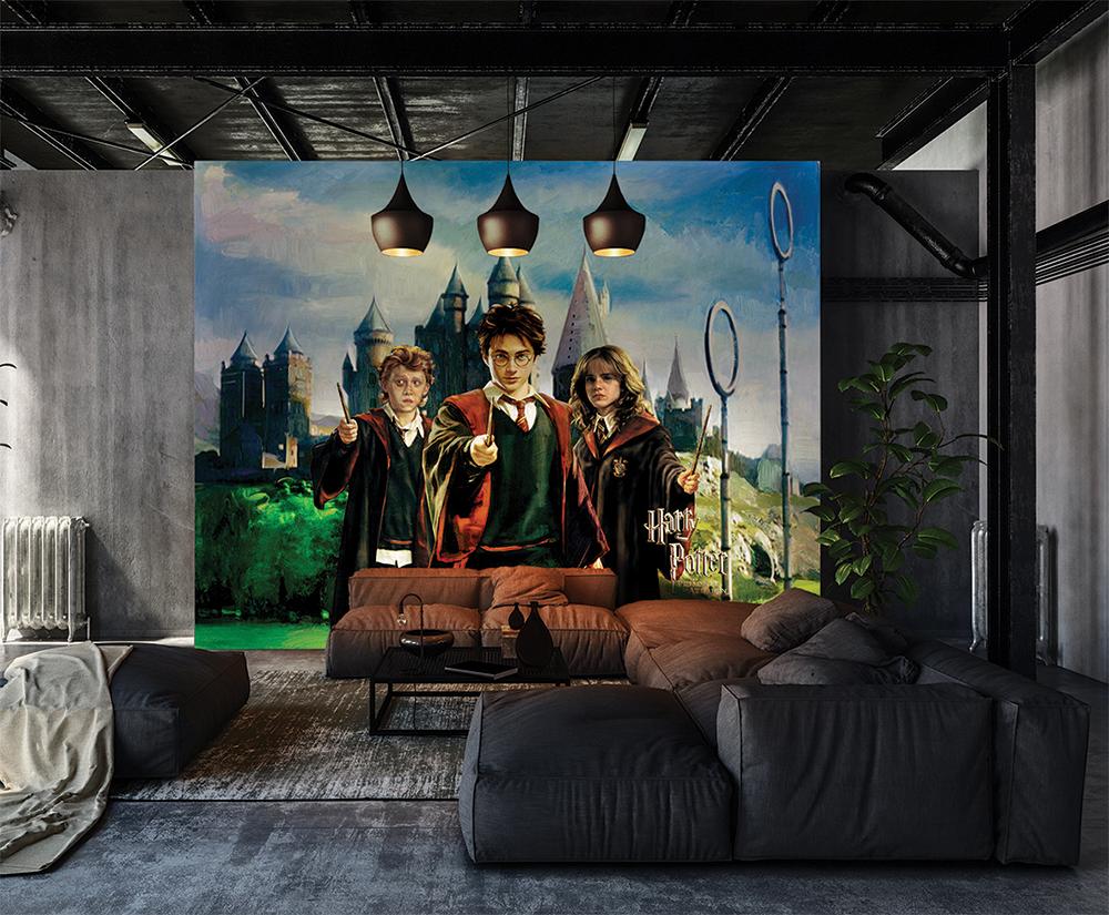 Fondo de pantalla panorámico de Harry Potter