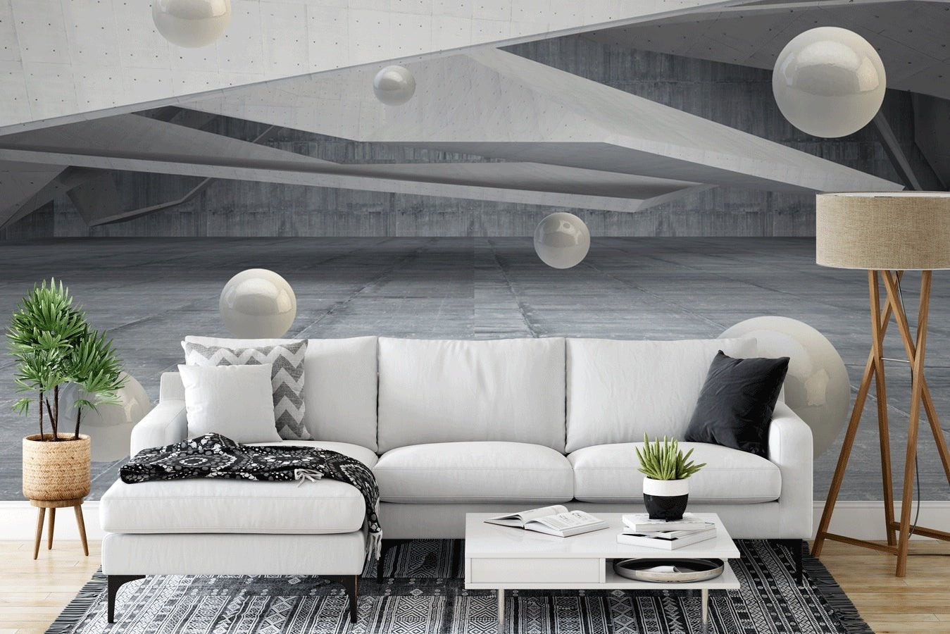 Papier peint architecture industriel - Muralconceptpapier_peint_sur_mesure