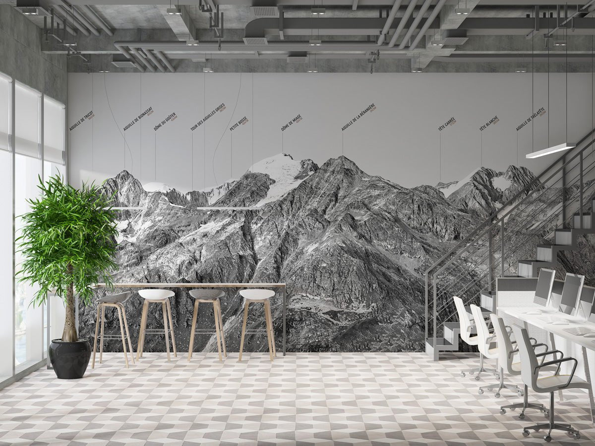 Papel pintado Cúpula alpina