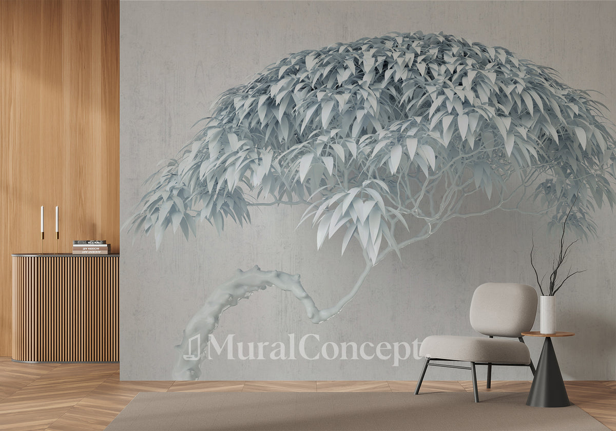 Papel pintado Árbol panorámico de estilo nórdico