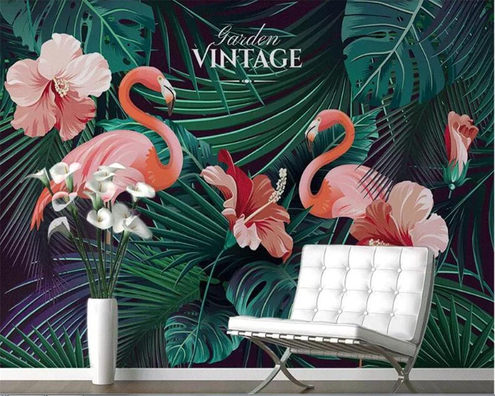 Papel tapiz de la jungla vintage